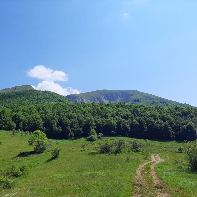 Dit is Nationaal Park Galičica.