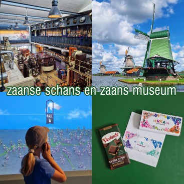 Openluchtmuseum Zaanse Schans en Zaans Museum met kinderen. Denk jij bij de Zaanse Schans aan toeristen? Zonde, want het is een heel leuk uitje met kinderen. Met leuke dingen binnen en buiten, dus ook geschikt voor een wisselvallige dag. Dit zijn onze tips met kinderen in openluchtmuseum Zaanse Schans, het Zaans Museum en de Verkade Experience.