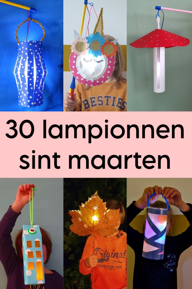 Mooie lantaarn of lampion voor Sint Maarten knutselen: heel veel ideeën. Op 11 november is het weer Sint Maarten, dus kinderen knutselen lampionnen. Als het donker wordt gaan ze zingend met lantaarns of lampionnen langs de deuren en krijgen snoep of fruit. Daarom vind je in dit artikel allerlei verschillende lantaarns, om mee te nemen of om neer te zetten voor het huis, in de tuin of op het balkon. Heel veel leuke ideeën en tips om lampionnen te knutselen.