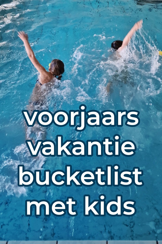 Onze voorjaarsvakantie kids bucketlist: activiteiten voor kinderen. De voorjaarsvakantie komt er aan! Daarom maakten we weer een bucketlist vol leuke voorjaarsvakantie activiteiten voor kinderen. Een lijst vol ideeën om deze krokusvakantie te doen. Met ideeën voor peuters en kleuters, maar ook voor grotere kinderen en tieners. Voor zowel voor mooi weer als voor slecht weer.