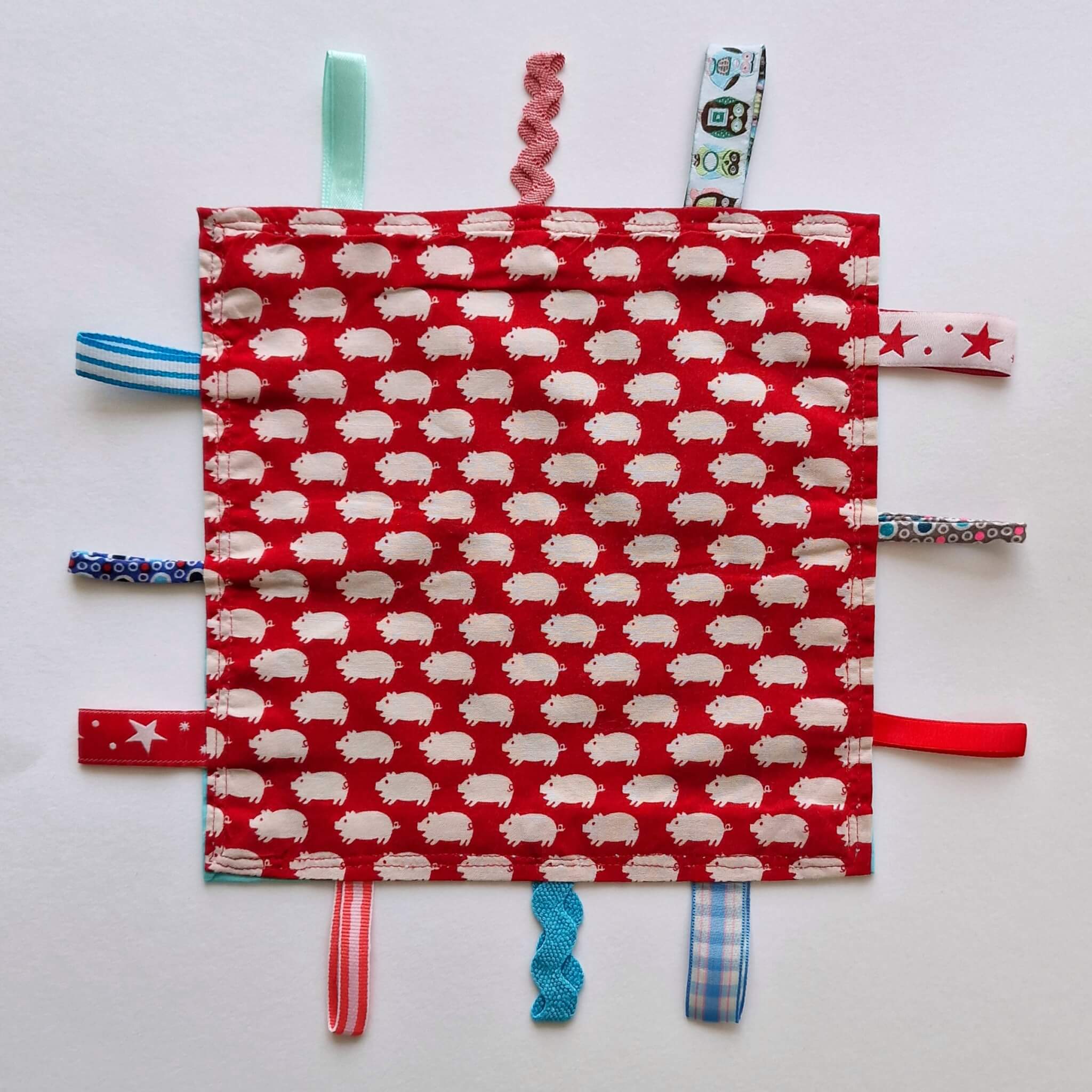 Knuffeldoekje met naam / tutdoekje dier • Creatief en Kado | Kado & Traktatie Shop
