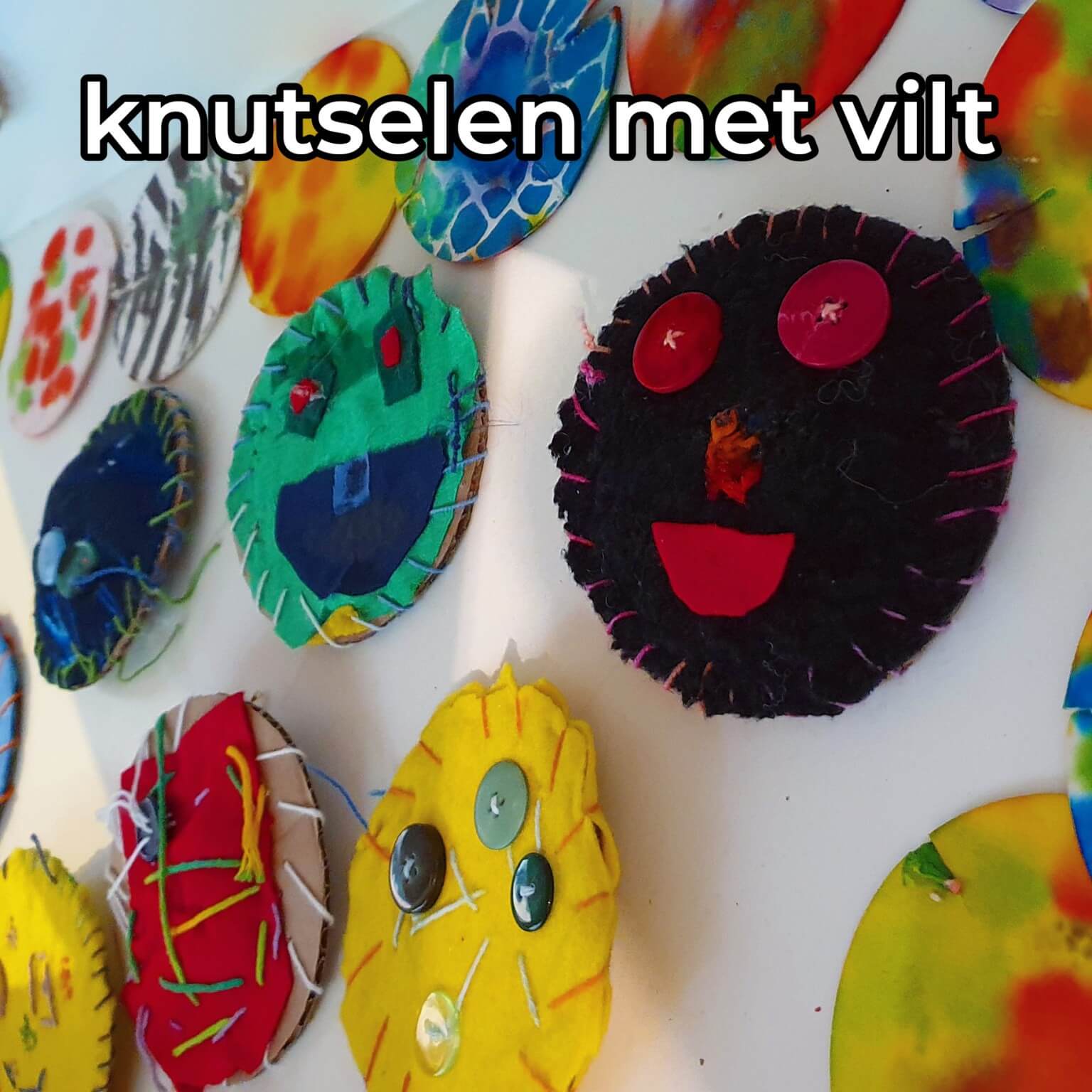 Knutselen met vilt leuke ideeën Leuk met kids Leuk met kids