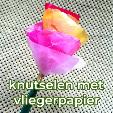 Ideeën om te knutselen met vliegerpapier. Vliegerpapier is van dat doorzichtige papier. Dat vinden we ideaal om mee te knutselen, want je kunt er prachtige dingen mee maken. Hier vind je leuke ideeën om te knutselen met vliegerpapier.