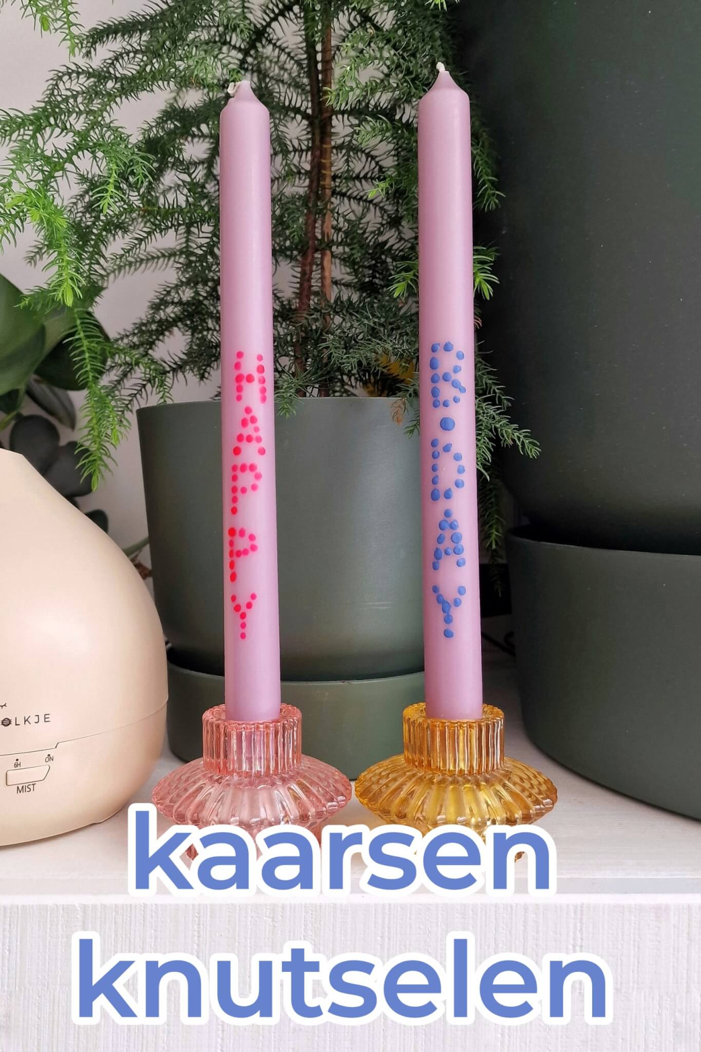 Kaarsen knutselen leuke ideeën voor kinderen Leuk met kids Leuk