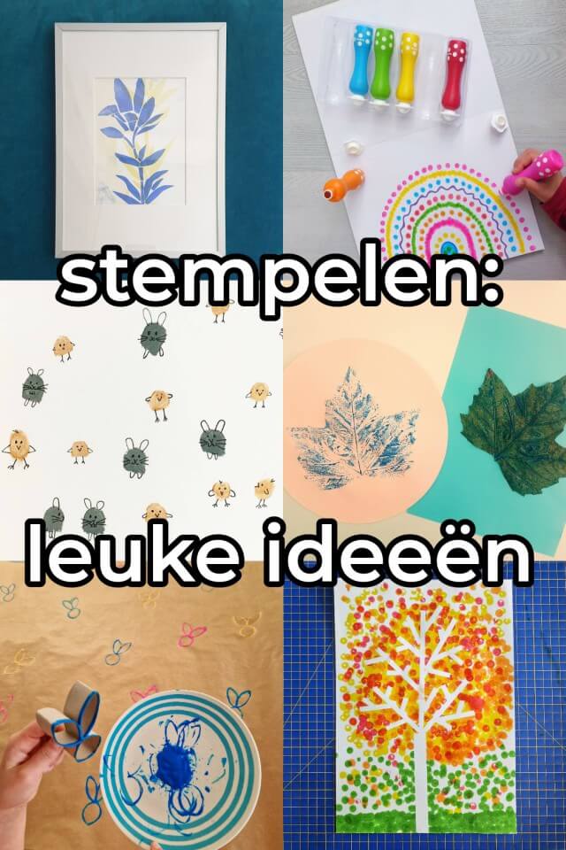 Stempelen met kinderen: leuke ideeën. Houden je kids van stempelen? Hier vind je leuke ideeën en bijzondere materialen om te stempelen met kinderen.