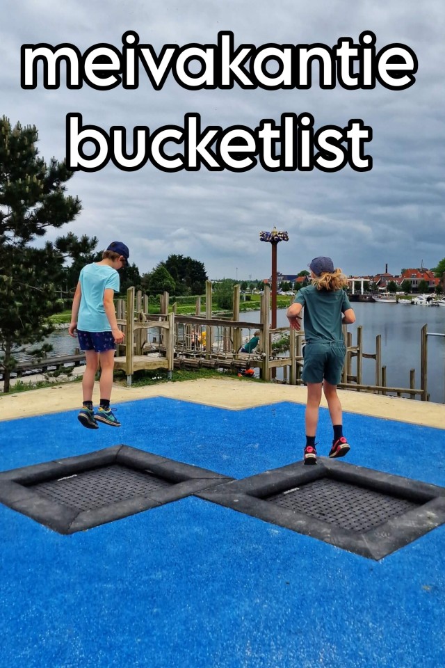 Onze meivakantie kids bucketlist: leuke activiteiten voor kinderen. Hoera het is bijna meivakantie, dus het is weer tijd voor een bucketlist vol leuke activiteiten voor kinderen! Wij maakten een lijst met leuke ideeën om deze vakantie te doen. Met ideeën voor peuters, kleuters, grotere kinderen en tieners. En voor mooi weer, maar ook voor slecht weer met regen.