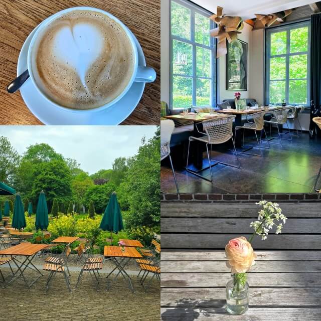 Restaurant Merkelbach in Huize Frankendael (niet te verwarren met Grand Café Frankendael) ligt in Park Frankendael. Het is een oud koetshuis met prachtige tuin, een heel idyllisch plekje voor lunch of koffie. In Park Frankendael zelf zit een speeltuin.