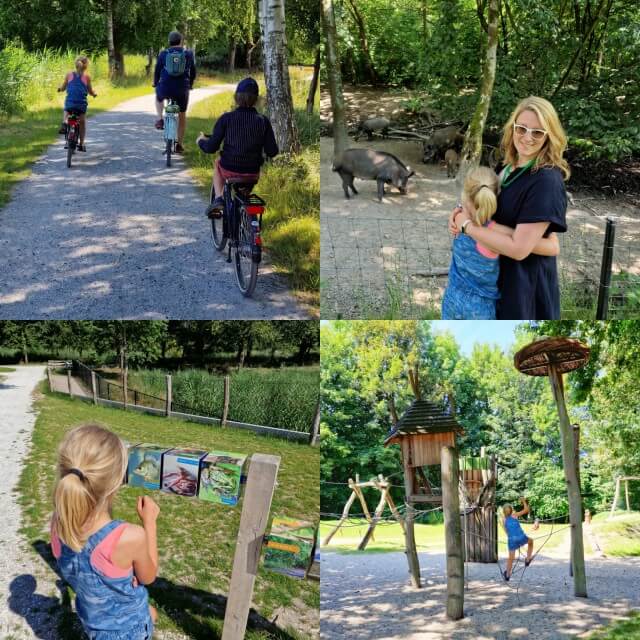 Fietsen als uitje met kinderen of tieners: leuke plekken en routes. Een dagje fietsen is heel gezellig als uitje met kinderen en tieners. Daarom verzamel ik hier onze favoriete plekken er routes om te fietsen met kids. Dit is Natuurpark Lelystad.