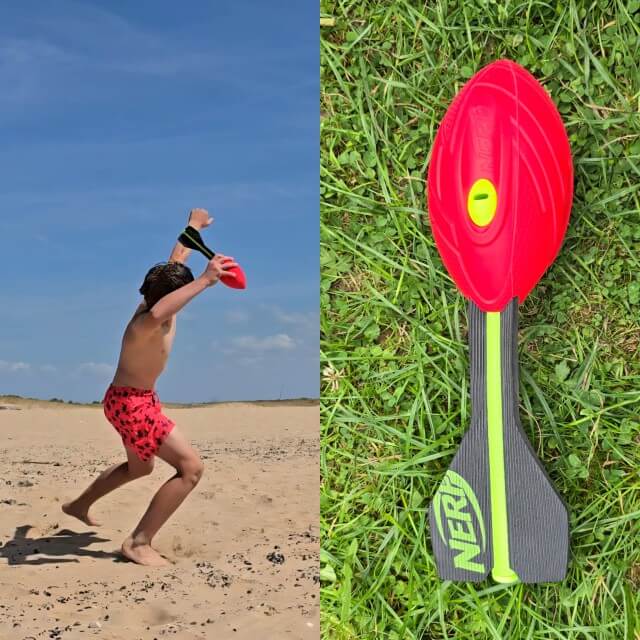 Het leukste buitenspeelgoed voor deze lente en zomer. Een vortex wordt tegenwoordig veel gebruikt als alternatief voor speerwerpen, ook bij gym op school. Super leuk, aldus zoonlief.