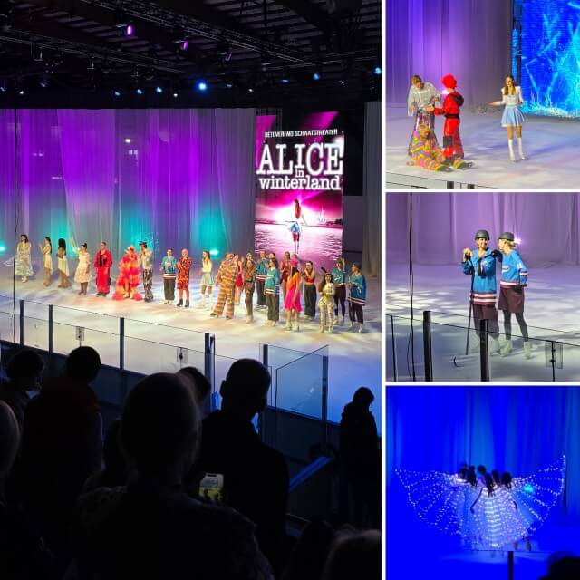 Deze kerstvakantie van 2025/2026 is Alice in Winterland, een winterse versie van het bekende verhaal. Het wordt opgevoerd op ijsbaan De Vechtsebanen in Utrecht. Kunstschaatsster Alice komt opeens in Wonderland terecht, dat langzaam verandert in een ijzig Winterland. Ook zij ontmoet bijzondere personen, ze gaat een reis vol grappige scènes en mooie kunstschaats moves, in een prachtig verlicht decor. Wij mochten alvast bij de preview zijn en vinden het een aanrader. Wil jij ook naar Alice in Winterland? En met onze kortingscode krijg je korting op tickets.
