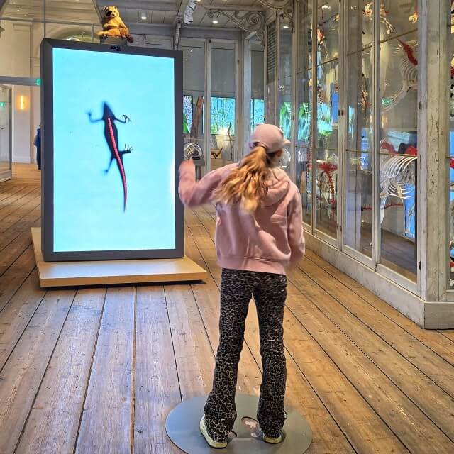 ARTIS Groote Museum laat de relatie zien tussen de mens en de rest van de natuur. Het iconische nijlpaard Tanja neemt je mee in een speurtocht en audiotour. Dit interactieve uitje in het centrum van Amsterdam is interessant met oudere kinderen en tieners.