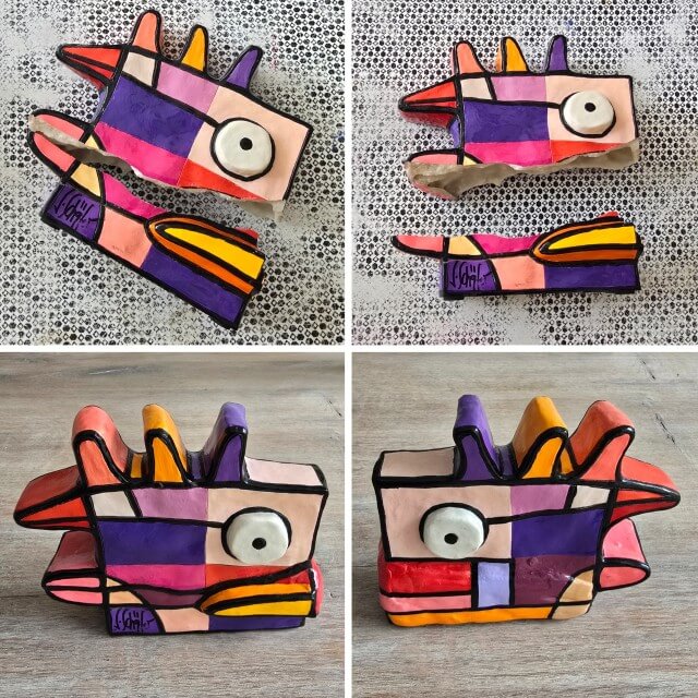 Knutselen met zelfhardende klei ofwel luchtdrogende klei