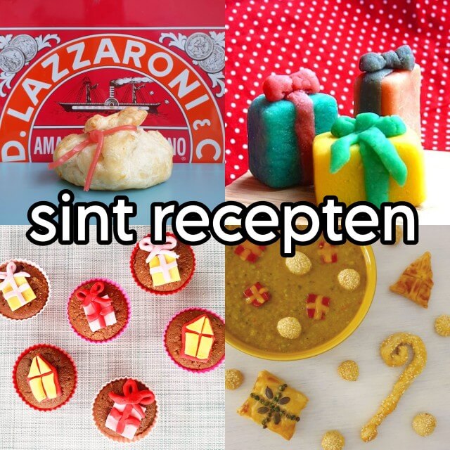 Sinterklaas recepten: hartige hapjes en zoete traktaties. Krijgen jullie zo rond Sinterklaas ook zo'n zin om te knutselen met eten? Eetbare pietjes, een stoomboot, cadeautjes of een mijter. Of iets moois van pepernoten en ander strooigoed. In dit artikel vind je de leukste recepten en ideeën om te knutselen met Sinterklaas eten, zowel hartige hapjes als zoete traktaties.