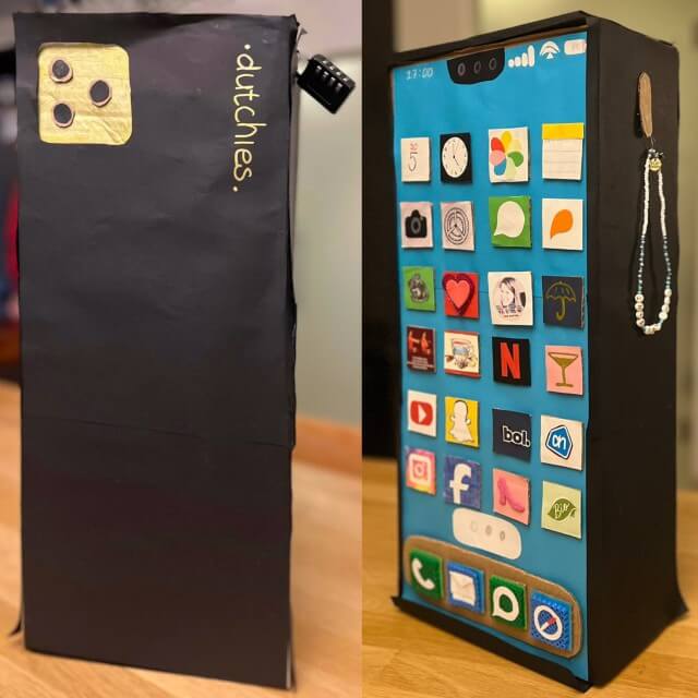 Sinterklaas surprise maken: heel veel leuke ideeën om te knutselen. Zoals een martphone telefoon suprise knutselen. Deze leuke smartphone suprise kreeg ik van mijn zusje. Zoals je zult begrijpen, Natuurlijk! Hier is de foto met de witte achtergrond, gebruik ik mijn mobieltje erg vaak.