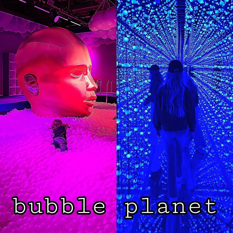 Bubble Planet Experience in Utrecht: review en kortingscode. Zijn jullie al bij de nieuwe Bubble Planet Experience in Utrecht geweest? Dit nieuwe binnen uitje is leuk met kinderen en tieners. Onze meiden vonden deze wereld vol fotogenieke bubbels en ballen fantastisch.