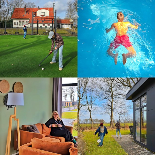 Landal de Vlinderhoeve in Achterhoek: sporten, spelen en wandelen. Landal de Vlinderhoeve is een fijn vakantiepark om met je kinderen en tieners tot rust te komen. Er is een zwembad, sportveld en een speeltuin. Je kijkt uit over het coulisselandschap van de Achterhoek. Waar je natuurlijk ook heerlijk kunt wandelen en fietsen. Bovendien zijn Deventer, Zutphen en Lochem vlakbij.