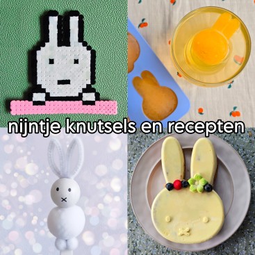 Nijntje knutselen en recepten: leuke ideeën. Bijna alle kinderen zijn gek op Nijntje, maar veel volwassenen ook. Daarom vind je hier leuke Nijntje recepten en ideeën om Nijntje te knutselen.