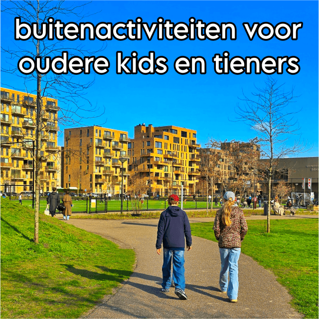 Heel veel buitenactiviteiten voor oudere kinderen en tieners. Met deze buitenactiviteiten zorg je dat oudere kinderen en tieners lekker naar buiten gaan. Er zijn allerlei sportieve activiteiten bij, maar ook heel veel andere dingen om te doen. Zo krijg je die kids en tieners weer de deur uit.