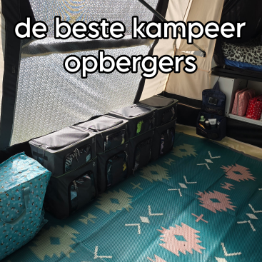 De beste organisers voor kamperen met caravan, camper, vouwwagen en tent. Op zoek naar handige organisers voor kamperen met je caravan, camper, vouwwagen en tent? Dit zijn onze favoriete opbergers, handige organizers voor binnen en in je voortent.