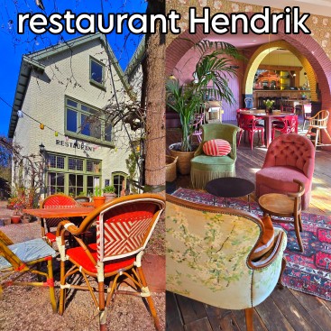 Restaurant Hendrik: brocante, zonnig terras en leuk met kinderen. Dit restaurant wil je onthouden! Restaurant Hendrik heeft een mooi terras en is leuk met kinderen en tieners. Op de kaart staan lekkere Hollandse gerechten, pannenkoeken en fijne toetjes. En van het brocante interieur en vintage servies word ik heel vrolijk.