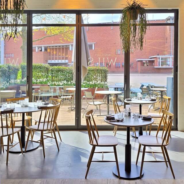 Tussendoor lunchten we fantastisch bij Wils Bakery Café, van de bekende Amsterdamse kok Joris Bijdendijk.
