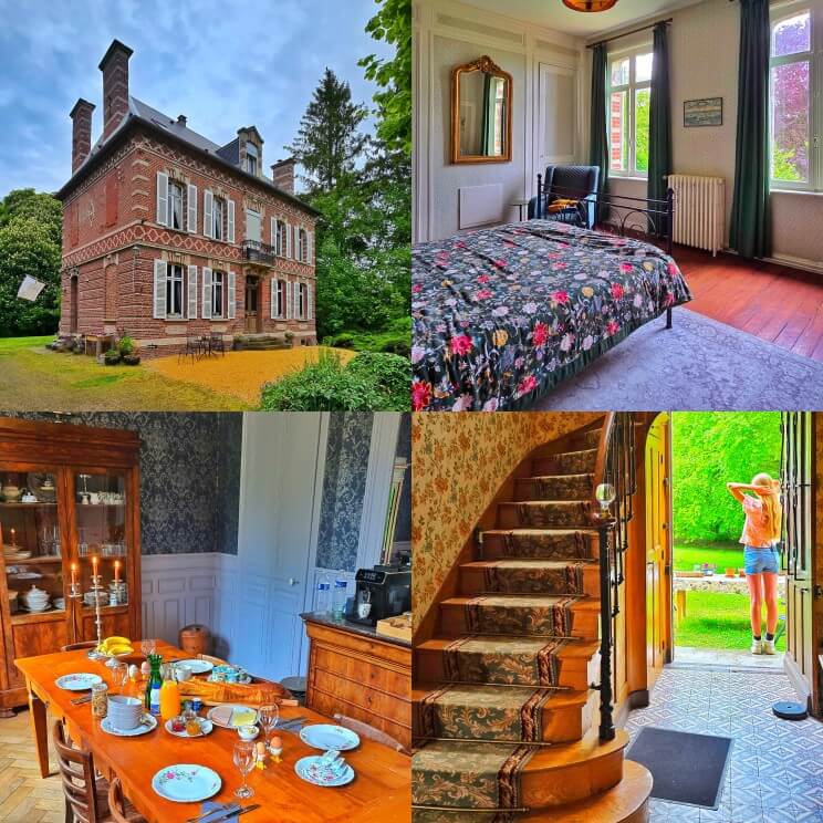 Overnachten op doorreis in Frankrijk: hotels, campings en huisjes. Le Moulin de la Place ligt in de Somme in de buurt van Amiens. Op dit idyllische plekje word je ontvangen door de Nederlandse eigenaars. Wij sliepen in de B&B met gedeeld toilet en eigen badkamer. Er is ook een boerderij met eigen voorzieningen. In de ochtend kregen we een heerlijk ontbijt. Ook fijn: onze vouwwagen stond veilig in de tuin.