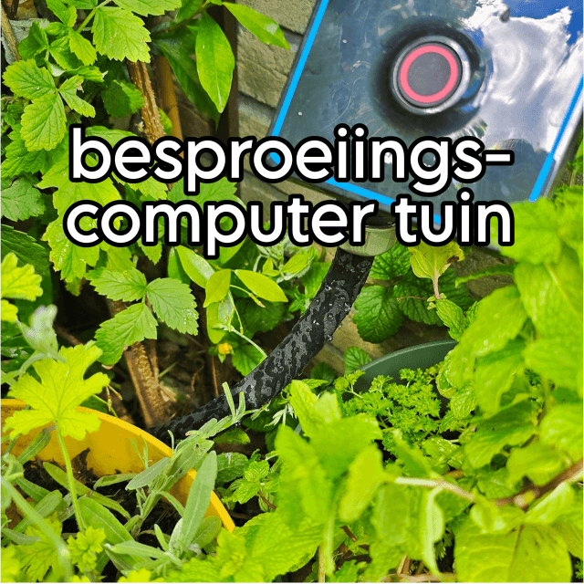 Besproeiingscomputer: automatische watertimer voor tuin. Deze besproeiingscomputer geeft je tuin water, ook als jij er niet bent. Zo'n automatische beregeningscomputer is fijn voor in je tuin tijdens de vakantie. Maar ook de rest van de lente en zomer is een watertimer handig.