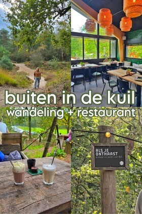 Buiten in de Kuil: restaurant en wandeling. Een restaurant waar je ook nog lekker kunt wandelen, dat is Buiten in de Kuil. Het ligt prachtig in de Lage Vuursche, op de Utrechtse Heuvelrug.