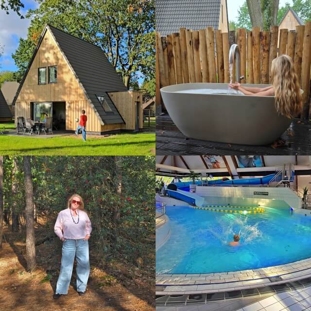 Welness vakantiehuisje op vakantiepark Landal de Katjeskelder. Landal de Katjeskelder heeft een heel fijn welness vakantiehuisje. Compleet met sauna, buitenbad en buitendouche. Op het vakantiepark zijn onder meer een binnenzwembad, buitenzwembad, bowlingbaan en speeltuin. Daarnaast zijn er ook een glamping en camping.